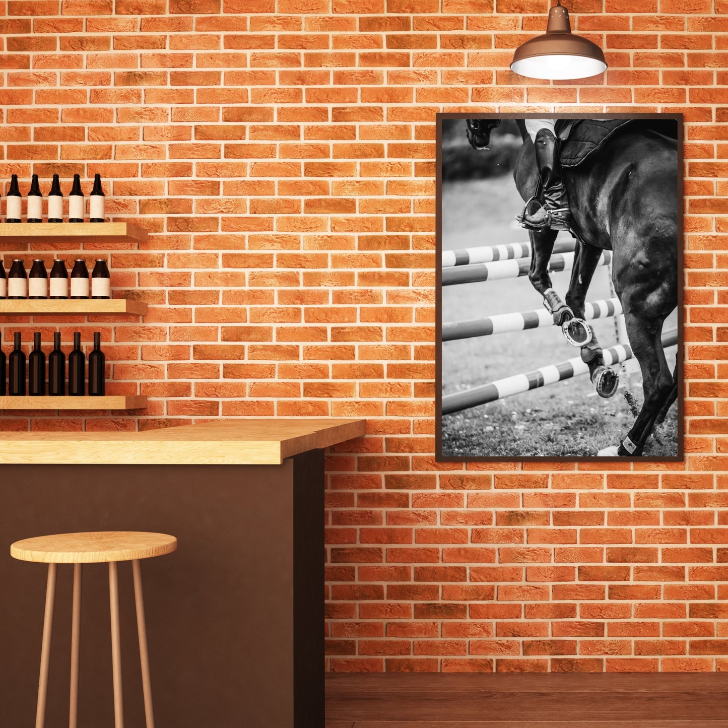 Horse Riding Poster