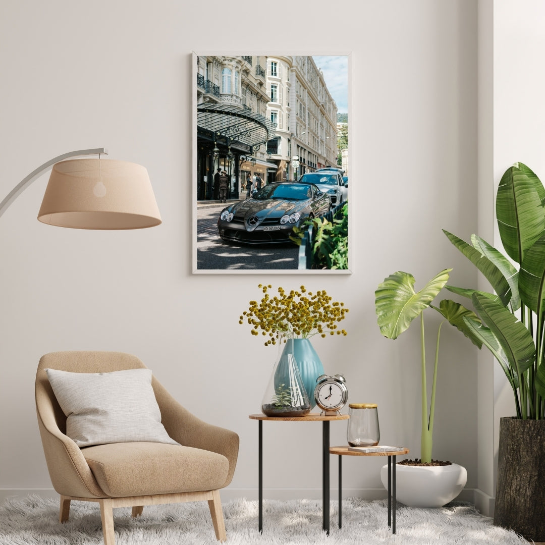 Mercedes SLR Poster