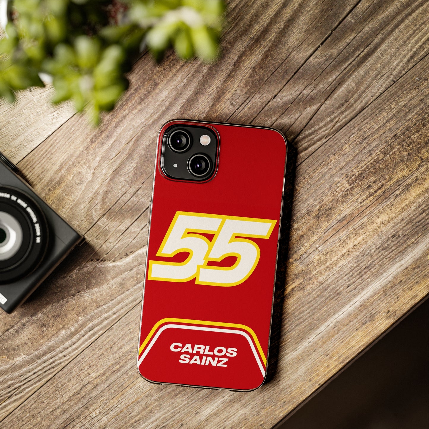 Ferrari iPhone case "Carlos Sainz"