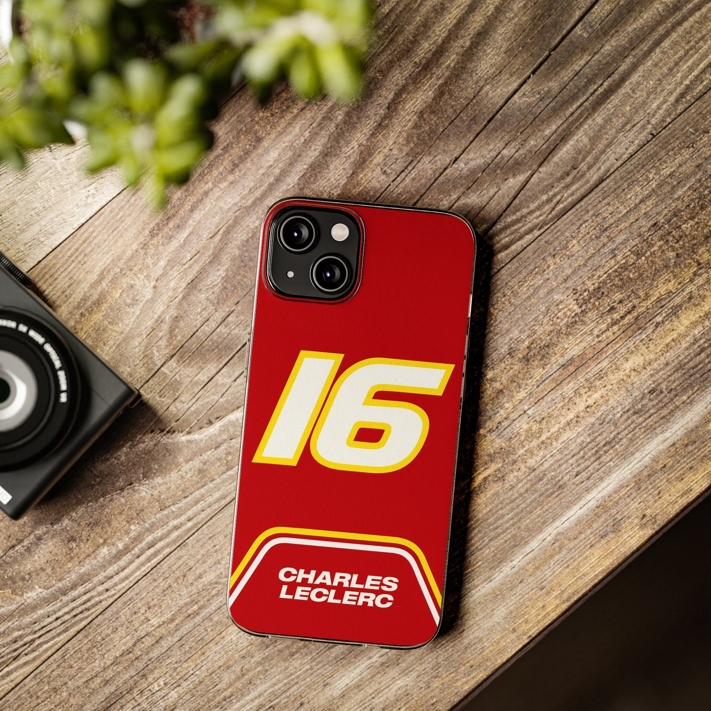 Ferrari iPhone case "Charles Leclerc"