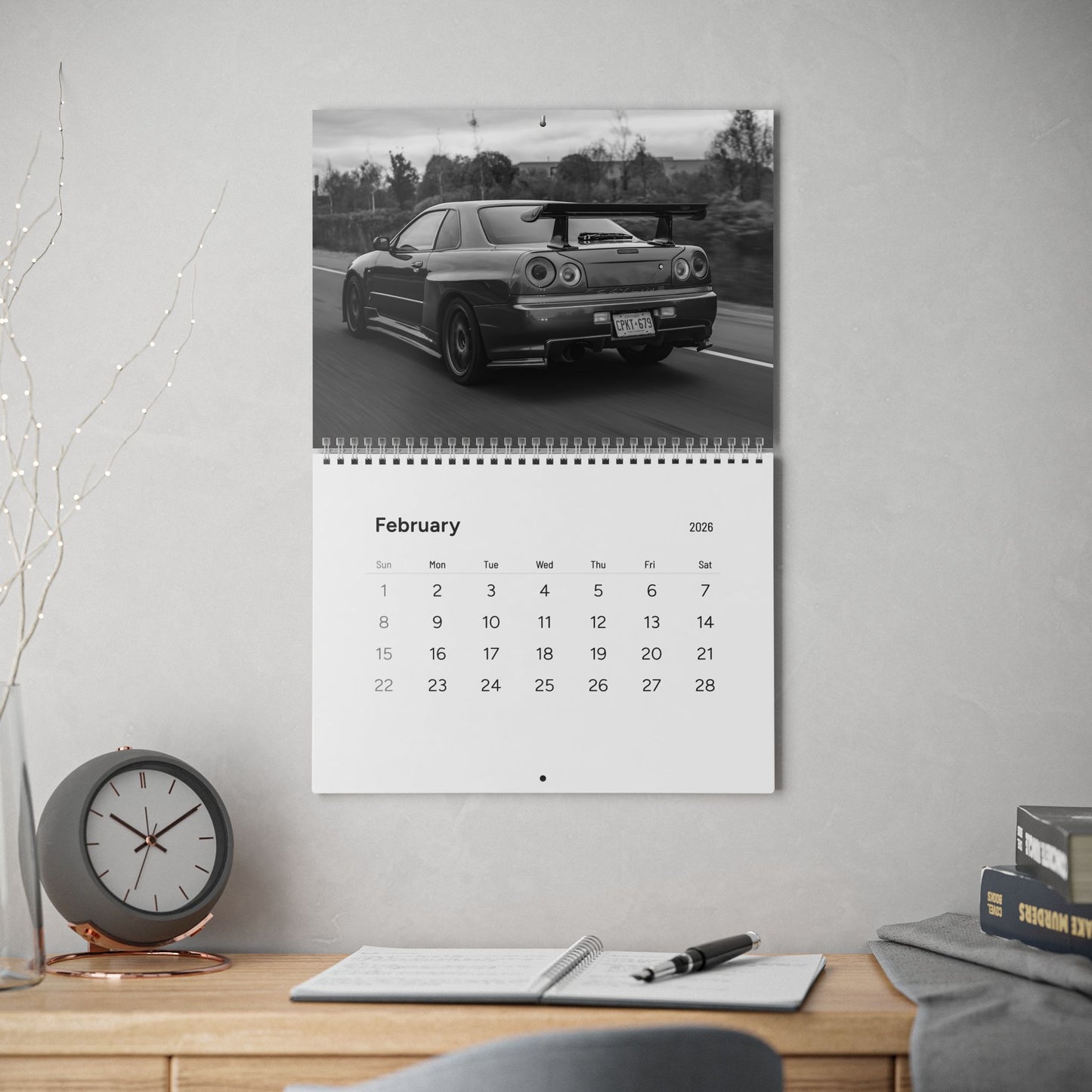 Nissan GTR Calendar