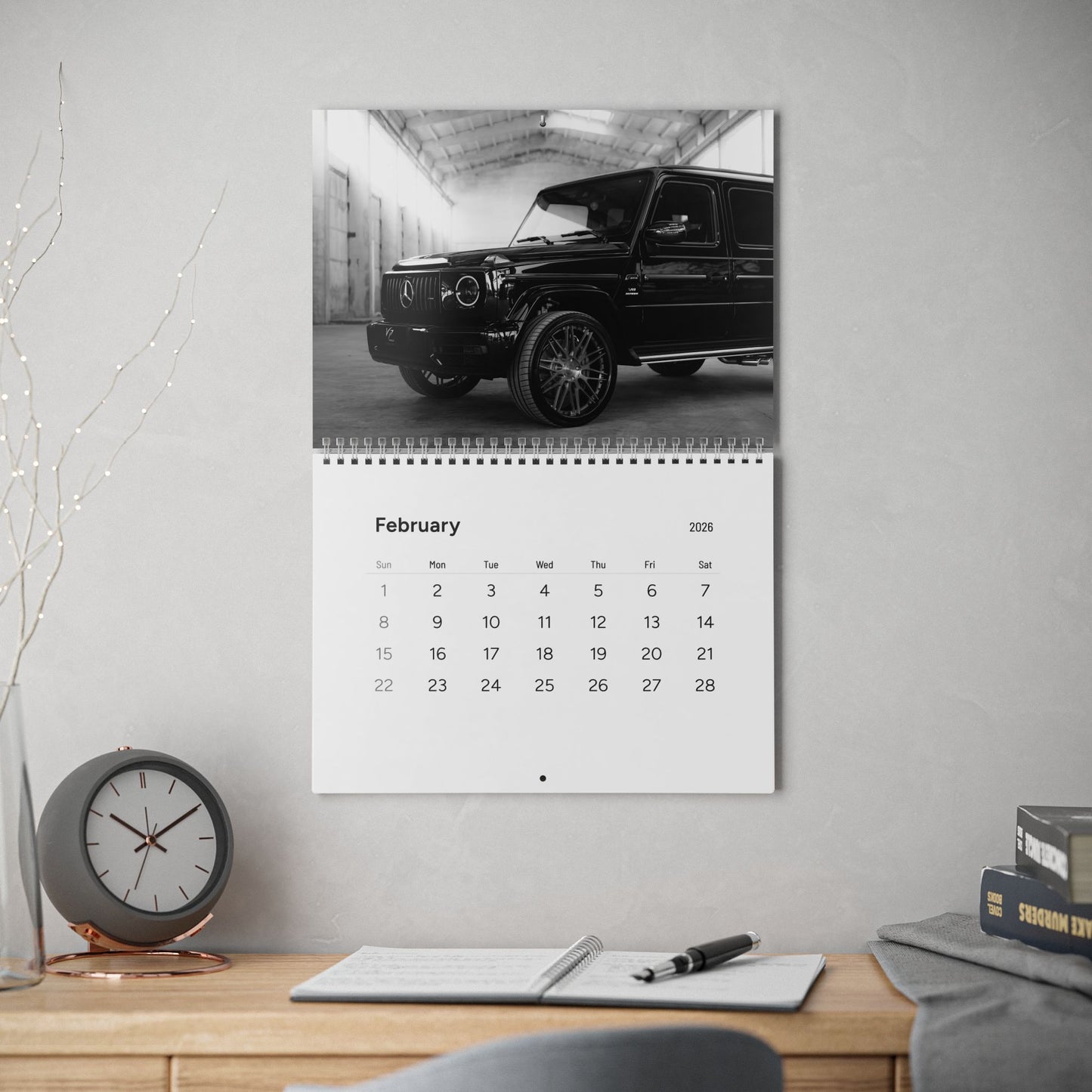 Mercedes G-Wagon Calendar