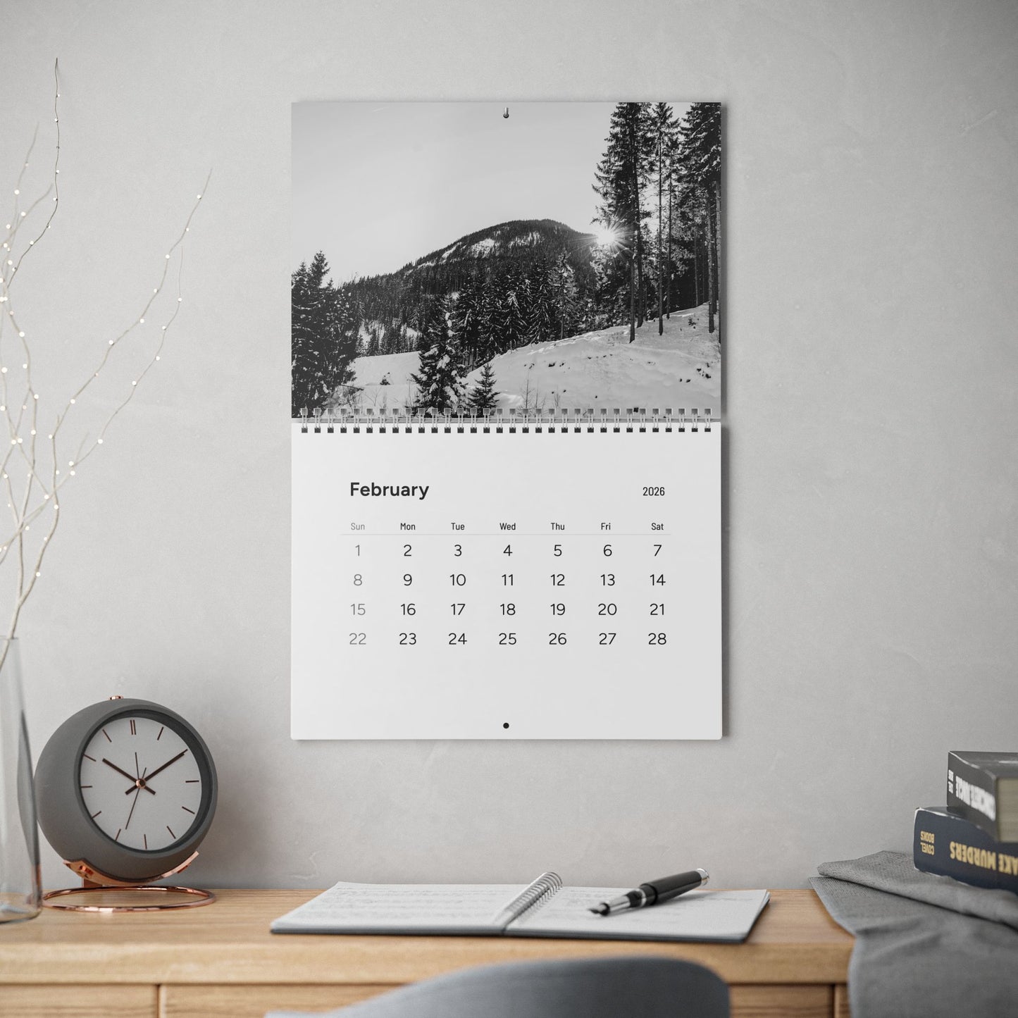 Snowboard Calendar