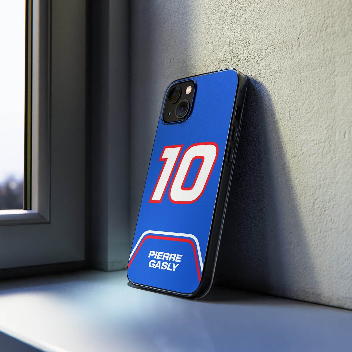 Alpine iPhone case "Pierre Gasly"