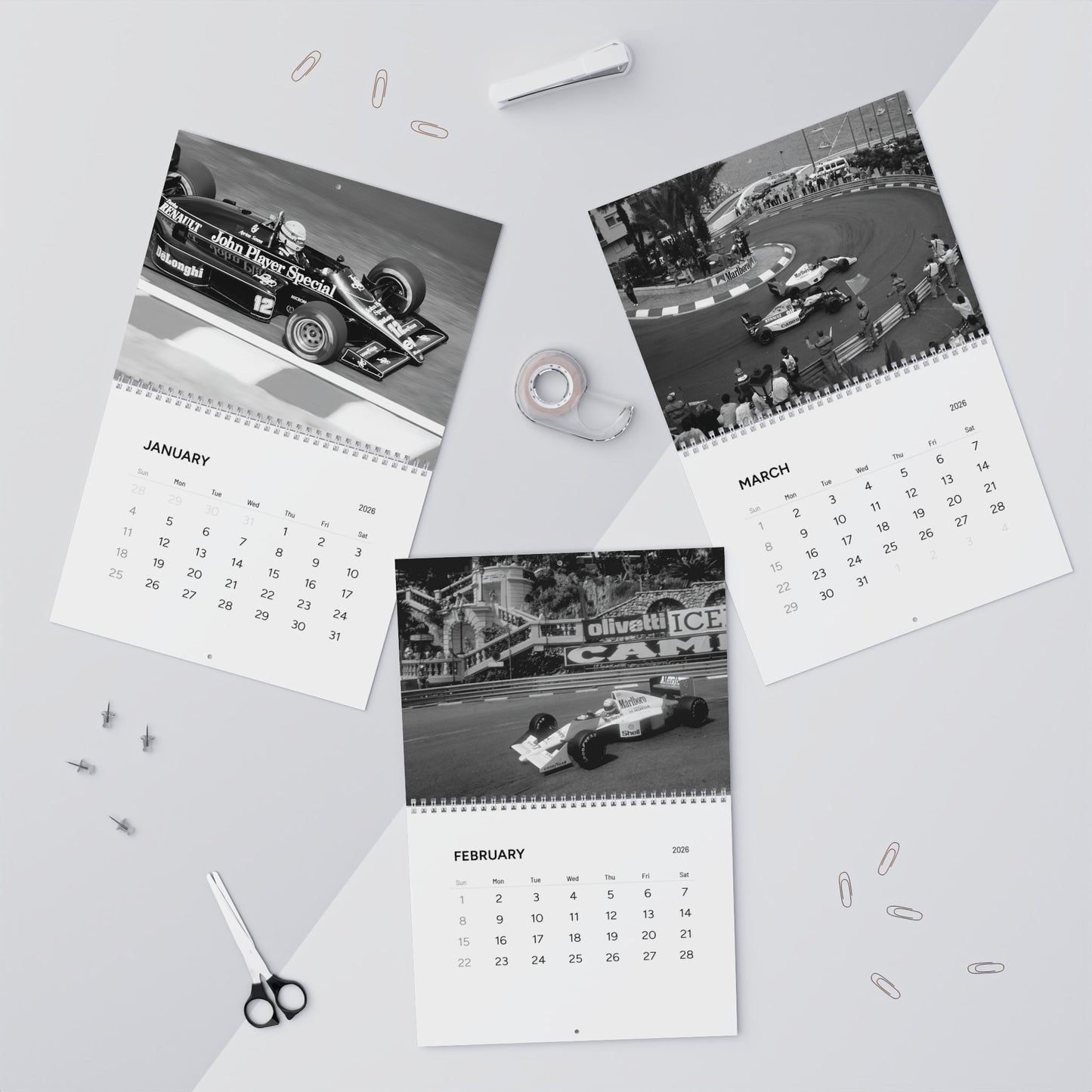 Ayrton Senna Calendar