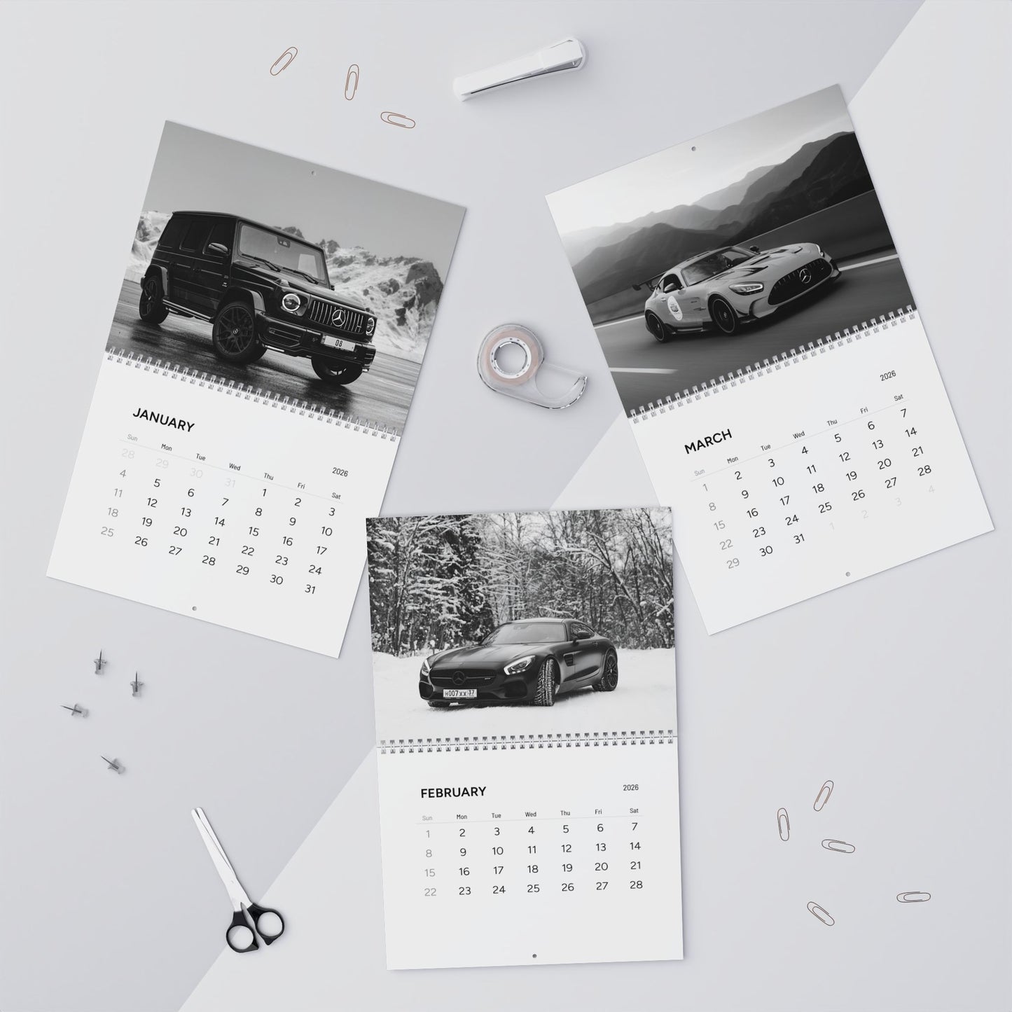 Mercedes Calendar