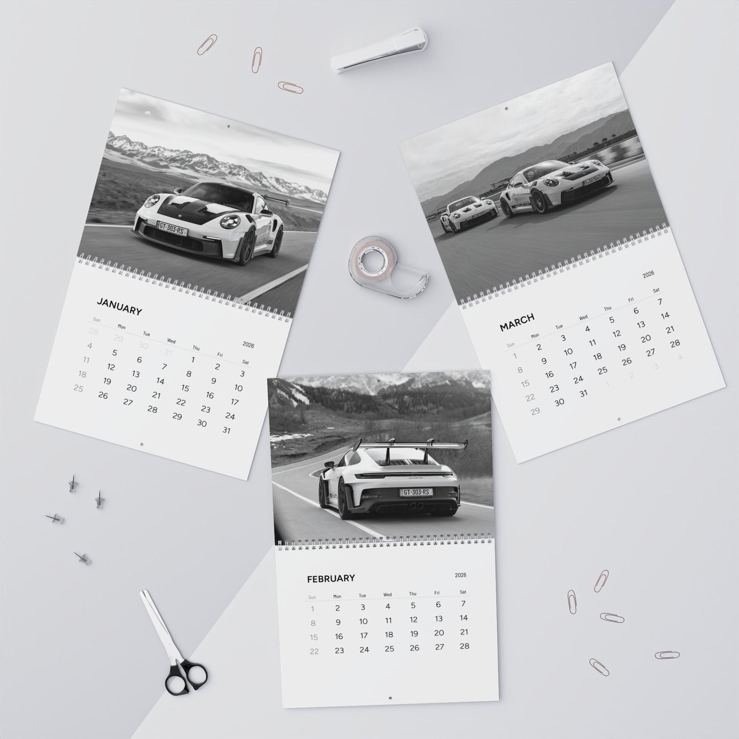 Porsche Calendar