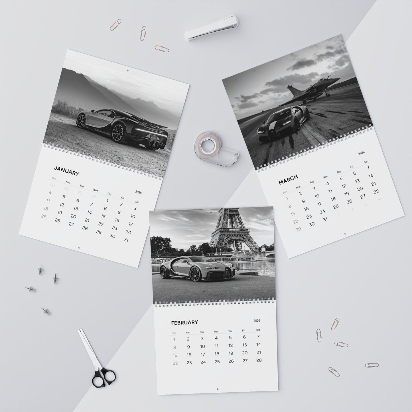 Bugatti Calendar