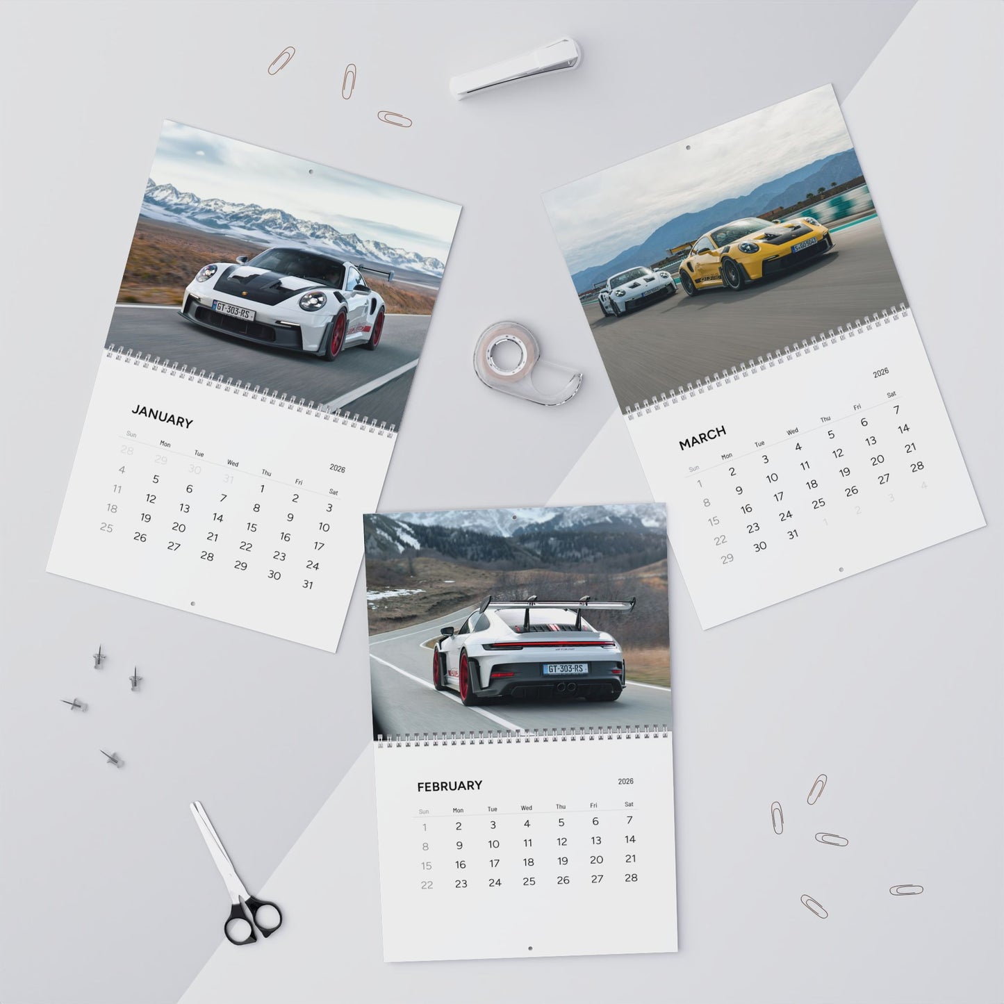 Porsche Calendar
