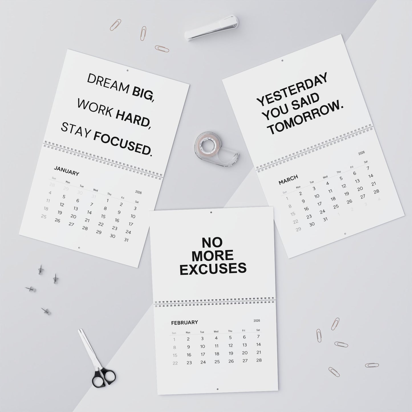 Motivation Calendar