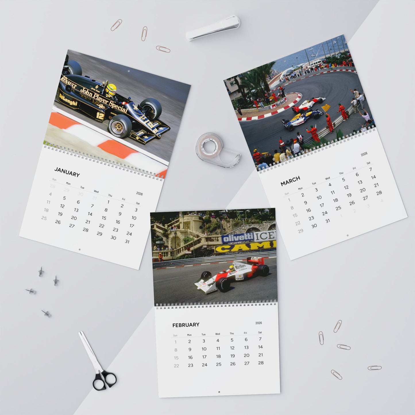 Ayrton Senna Calendar