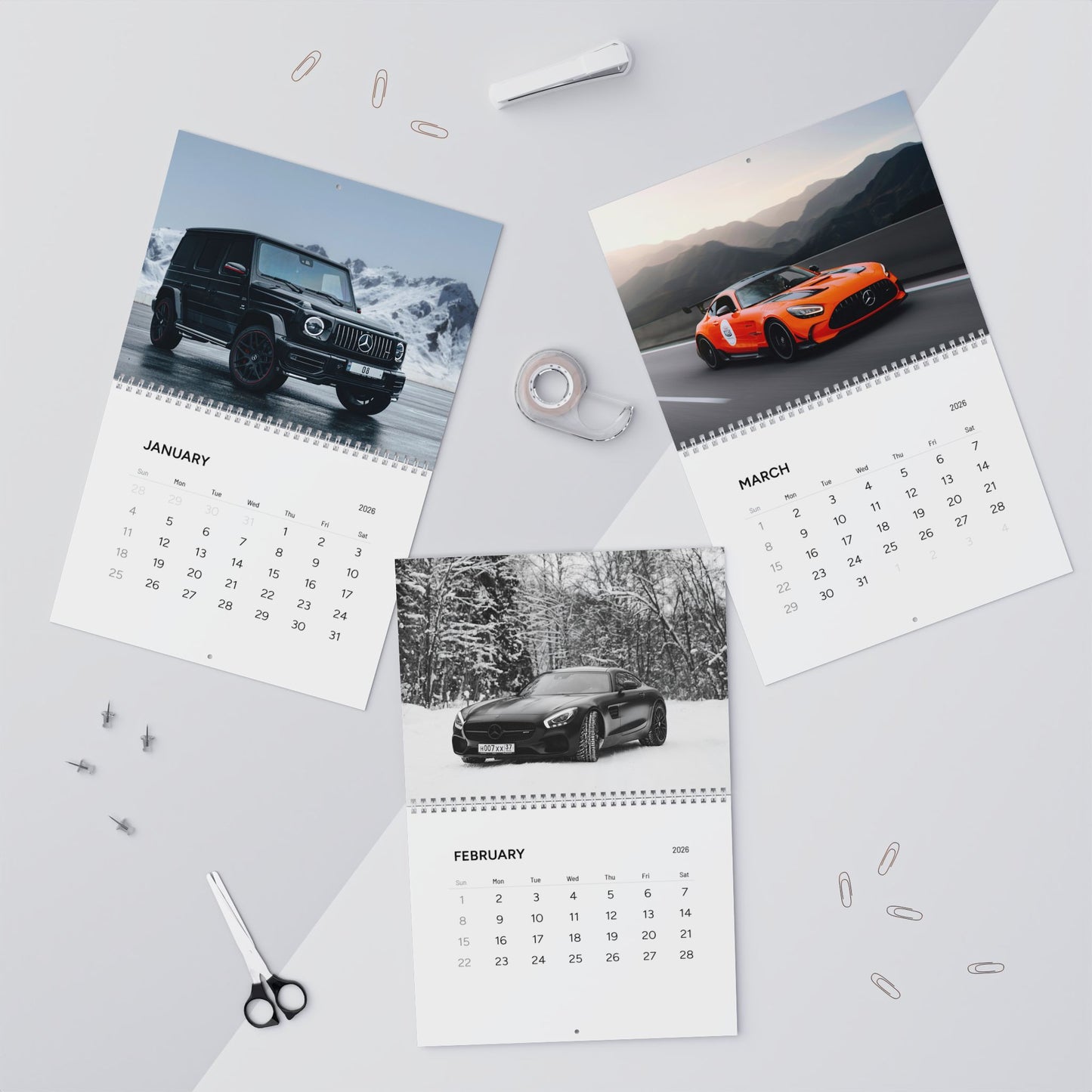 Mercedes Calendar
