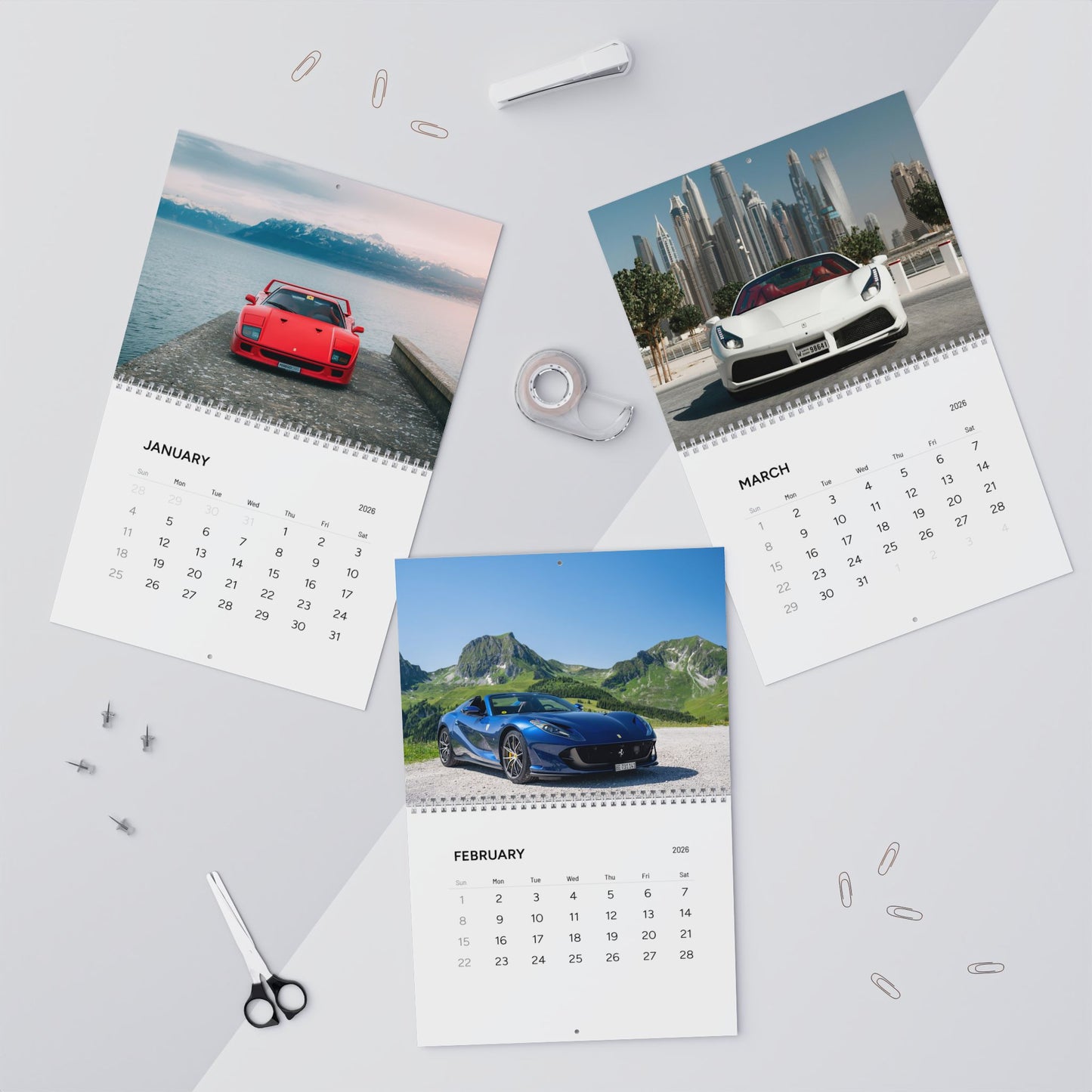 Ferrari Calendar