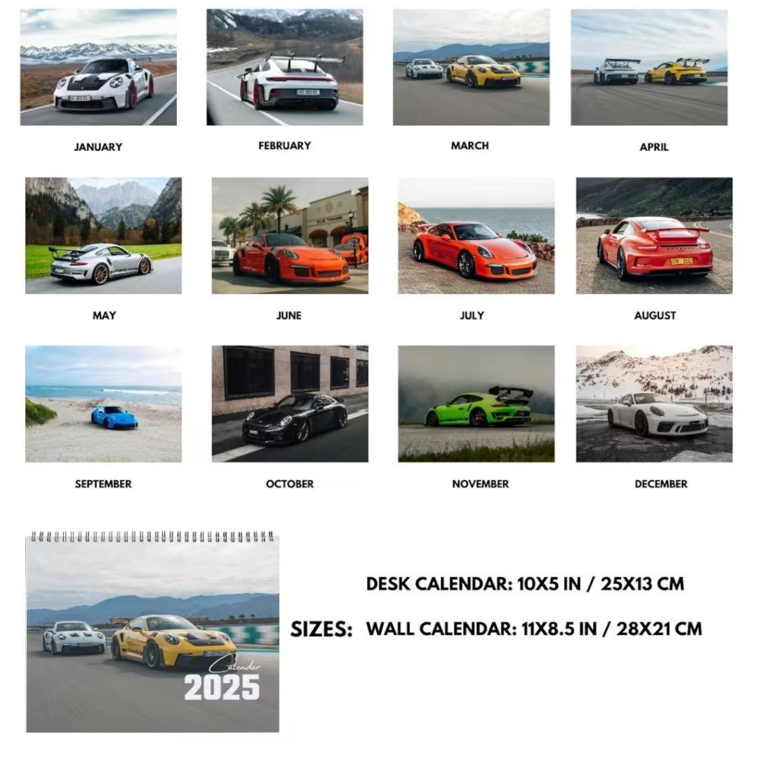 Porsche Calendar