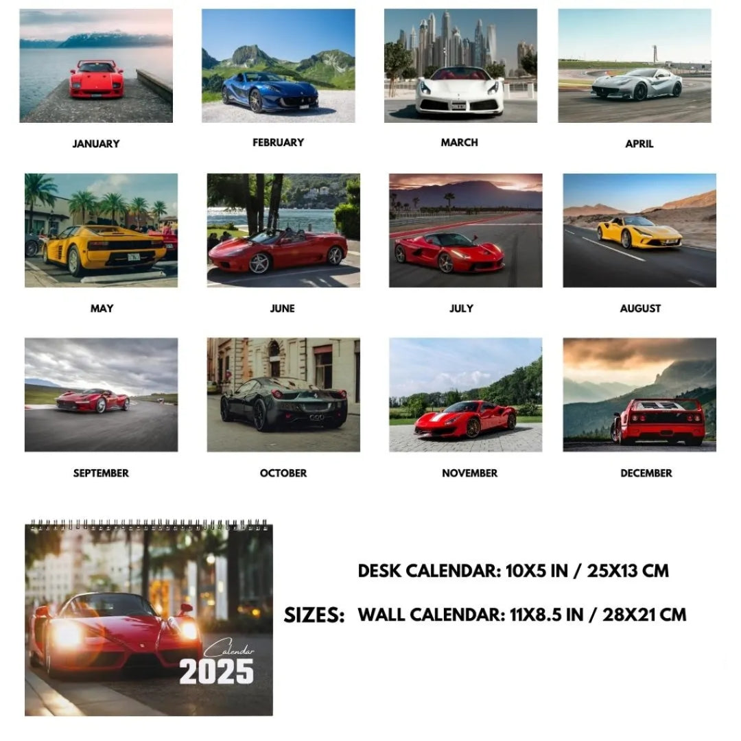 Ferrari Calendar