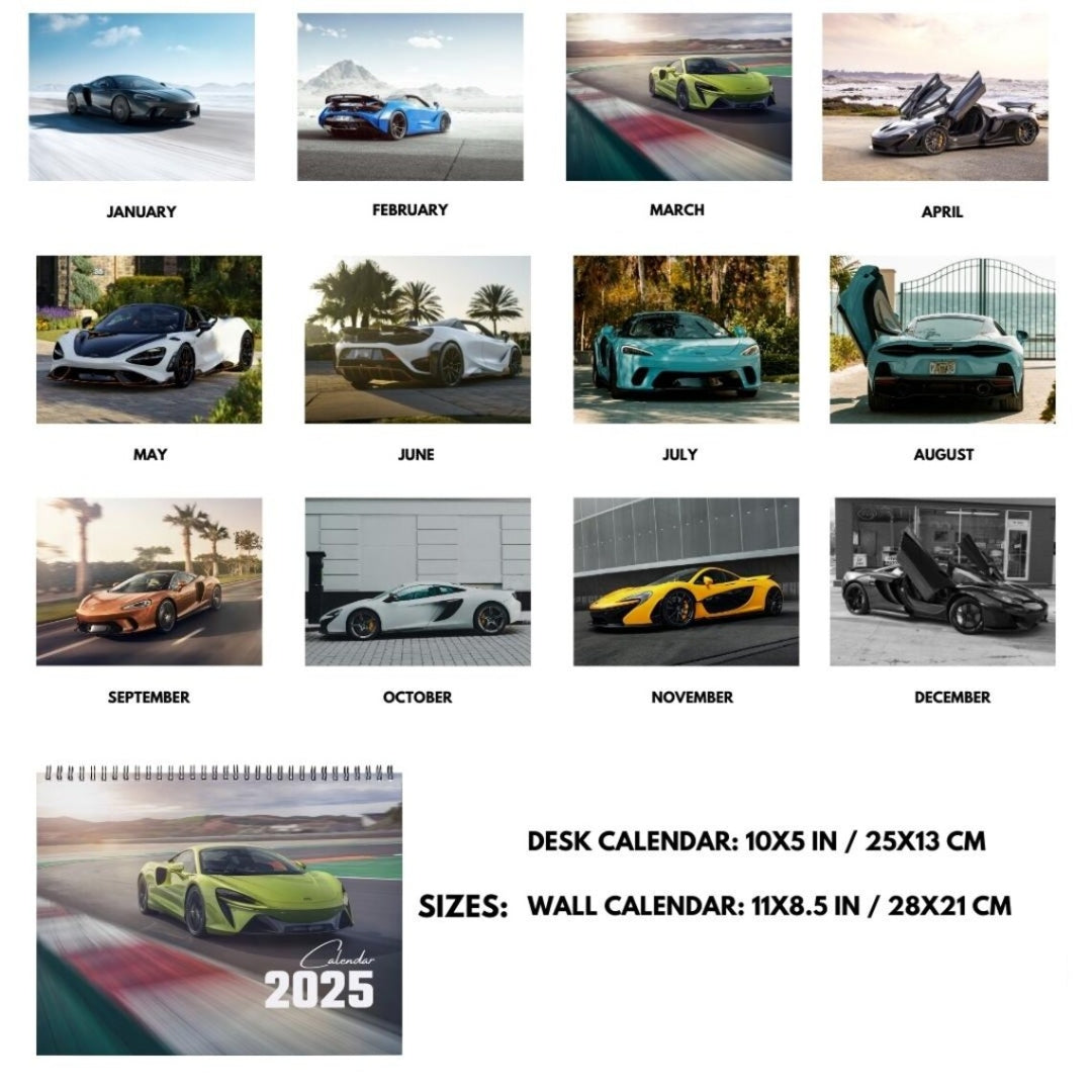 McLaren Calendar