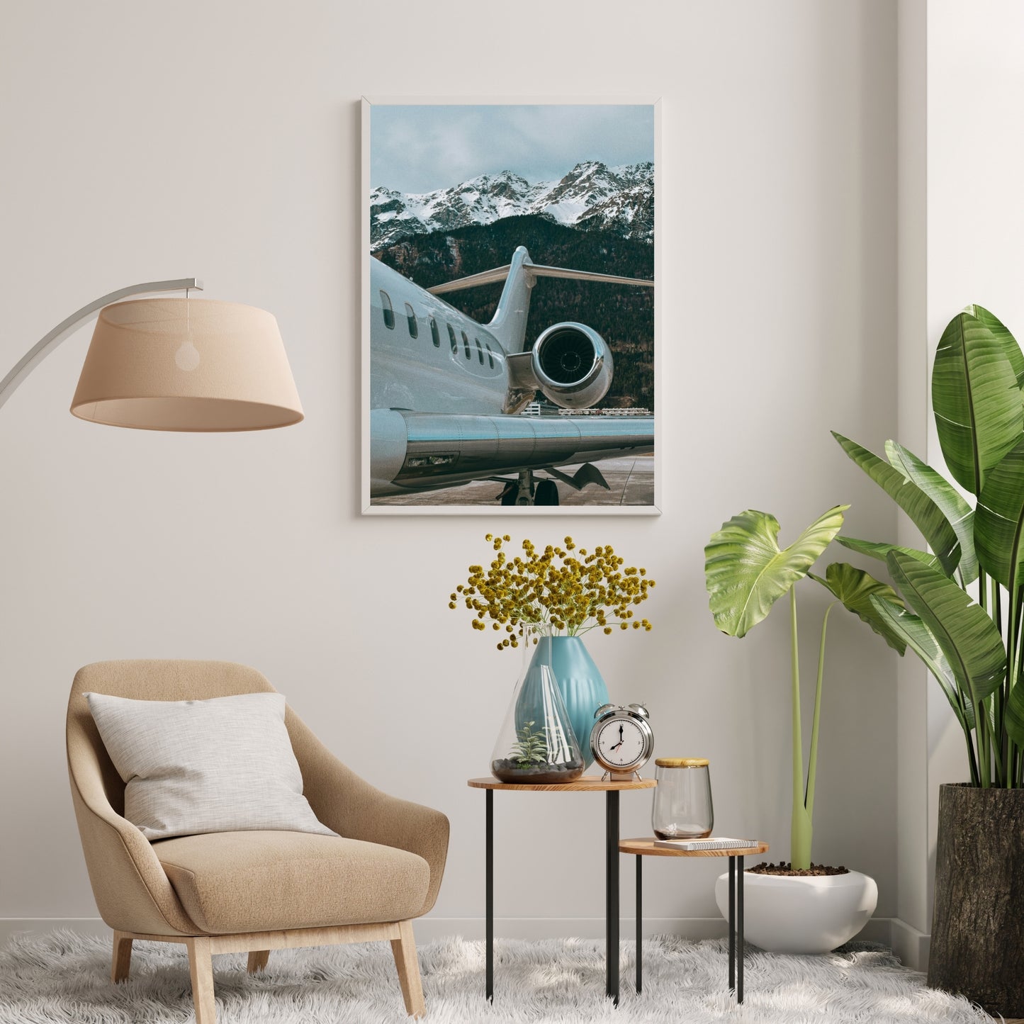 Private Jet Poster