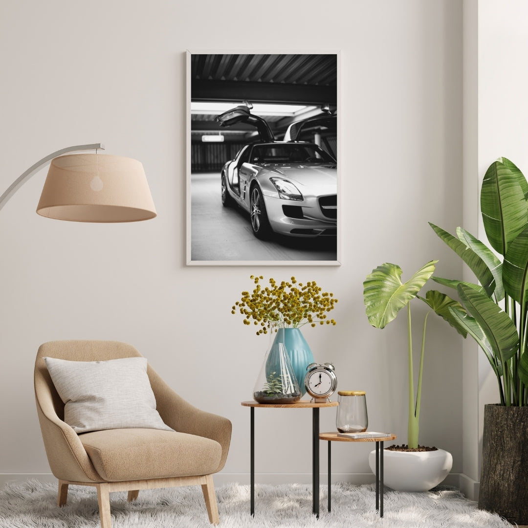 Mercedes SLS Poster