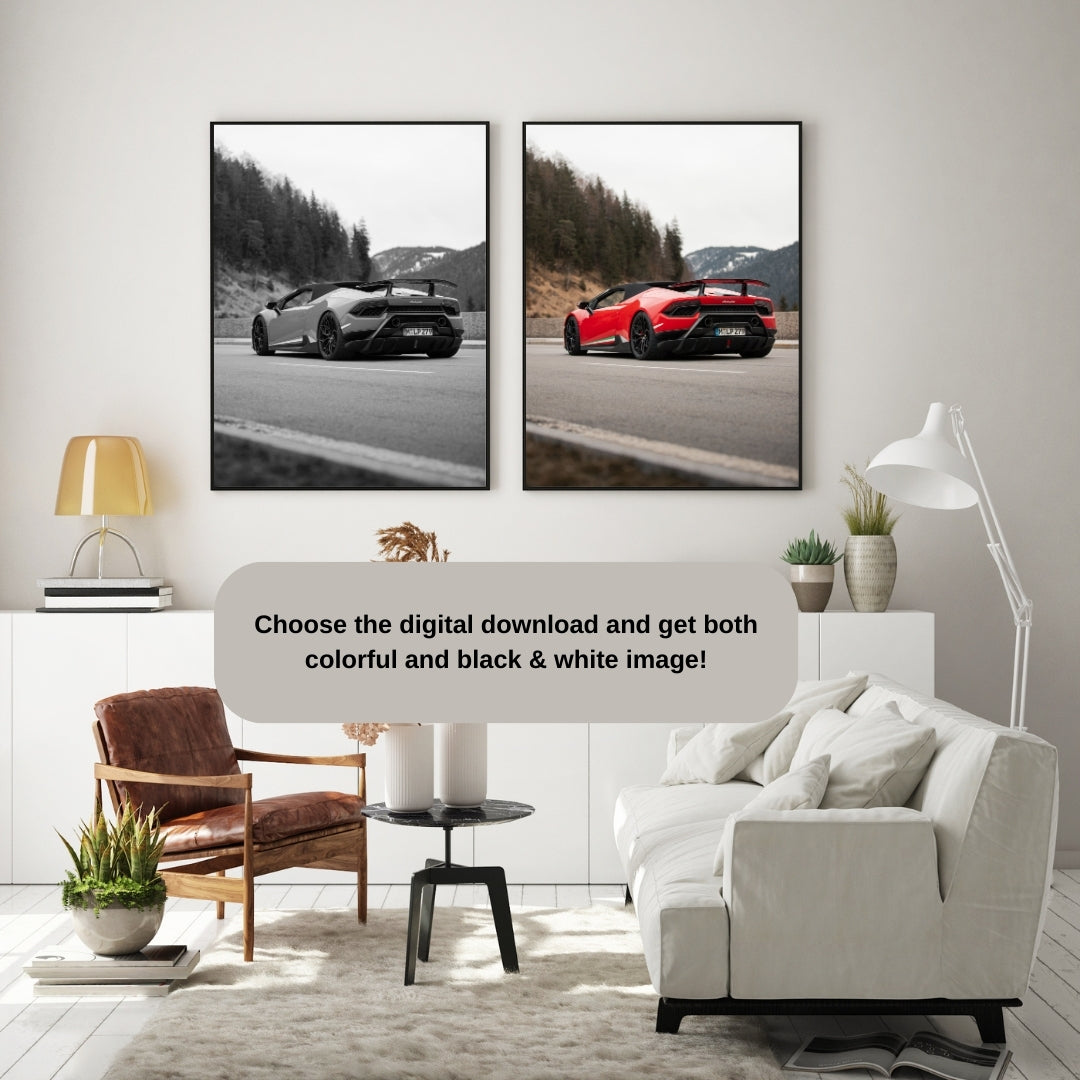 Lamborghini Huracan Poster