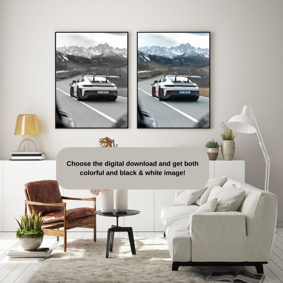 Porsche 911 GT3 RS Poster