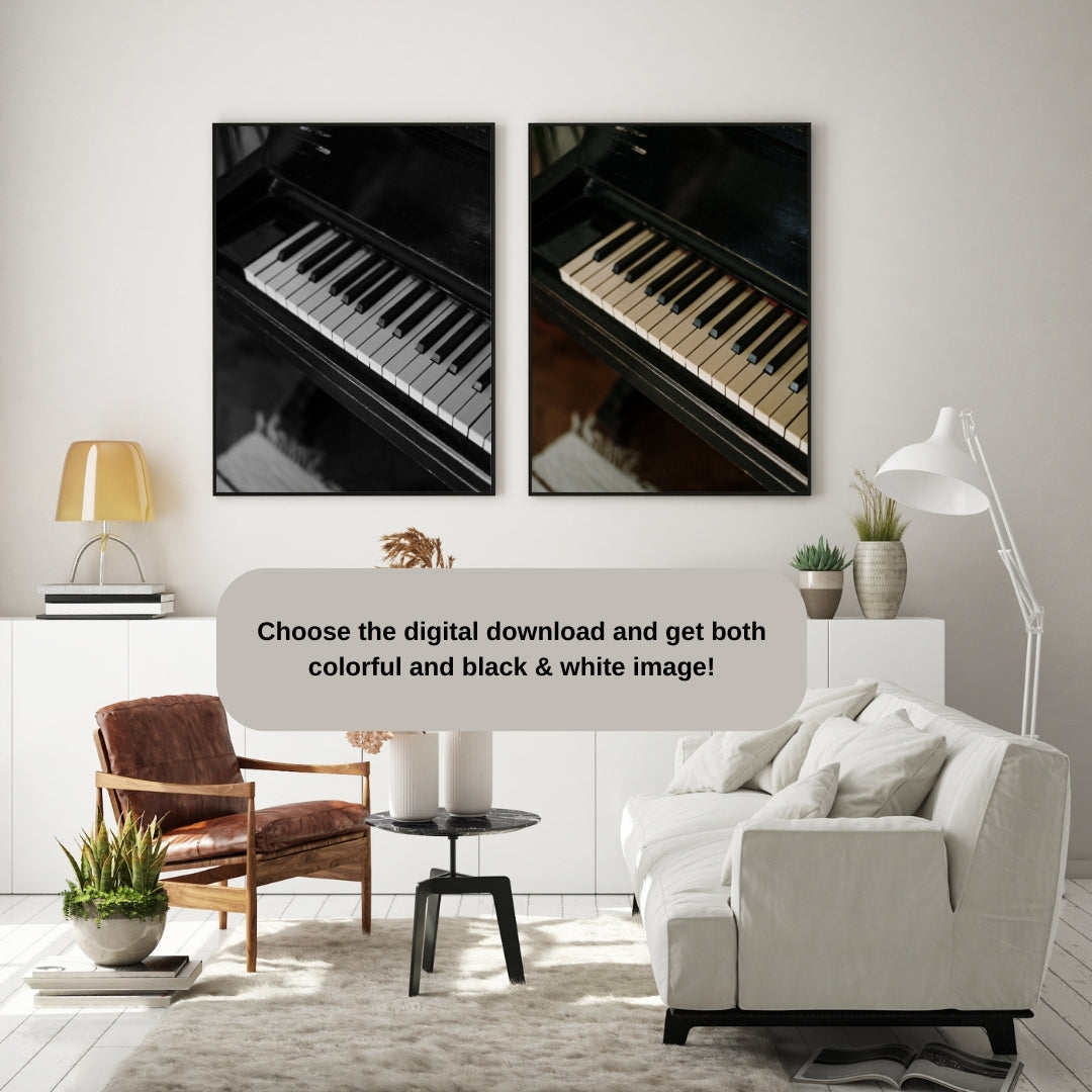 Piano Poster