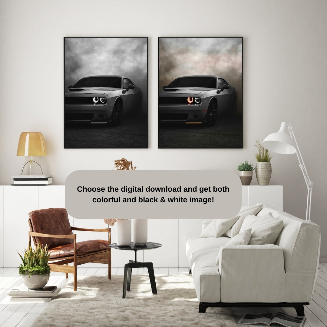 Dodge Challenger Poster