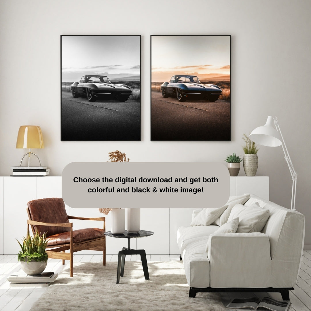Chevrolet Corvette Poster