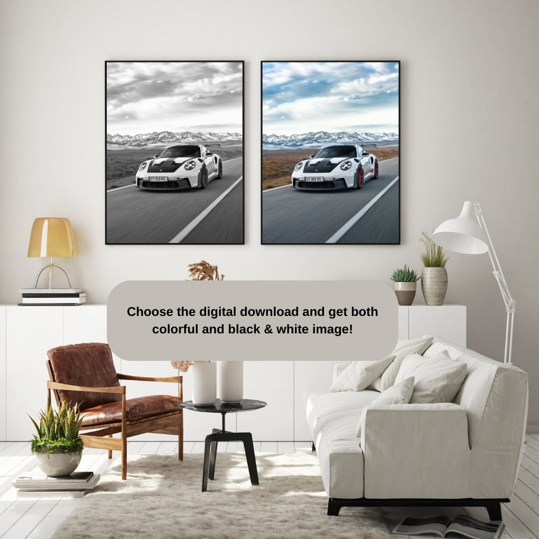 Porsche 911 GT3 RS Poster