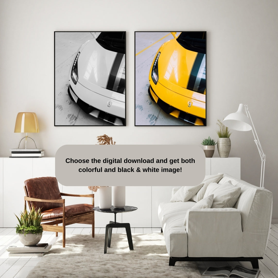 Ferrari 488 Pista Poster