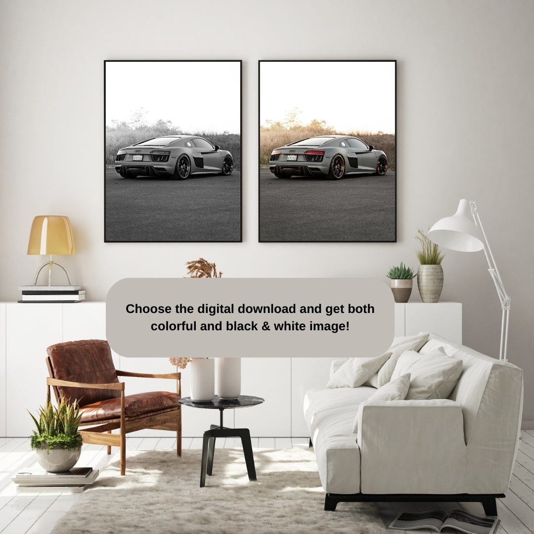 Audi R8 Poster