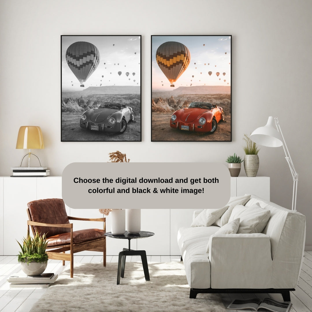 Vintage Porsche Poster