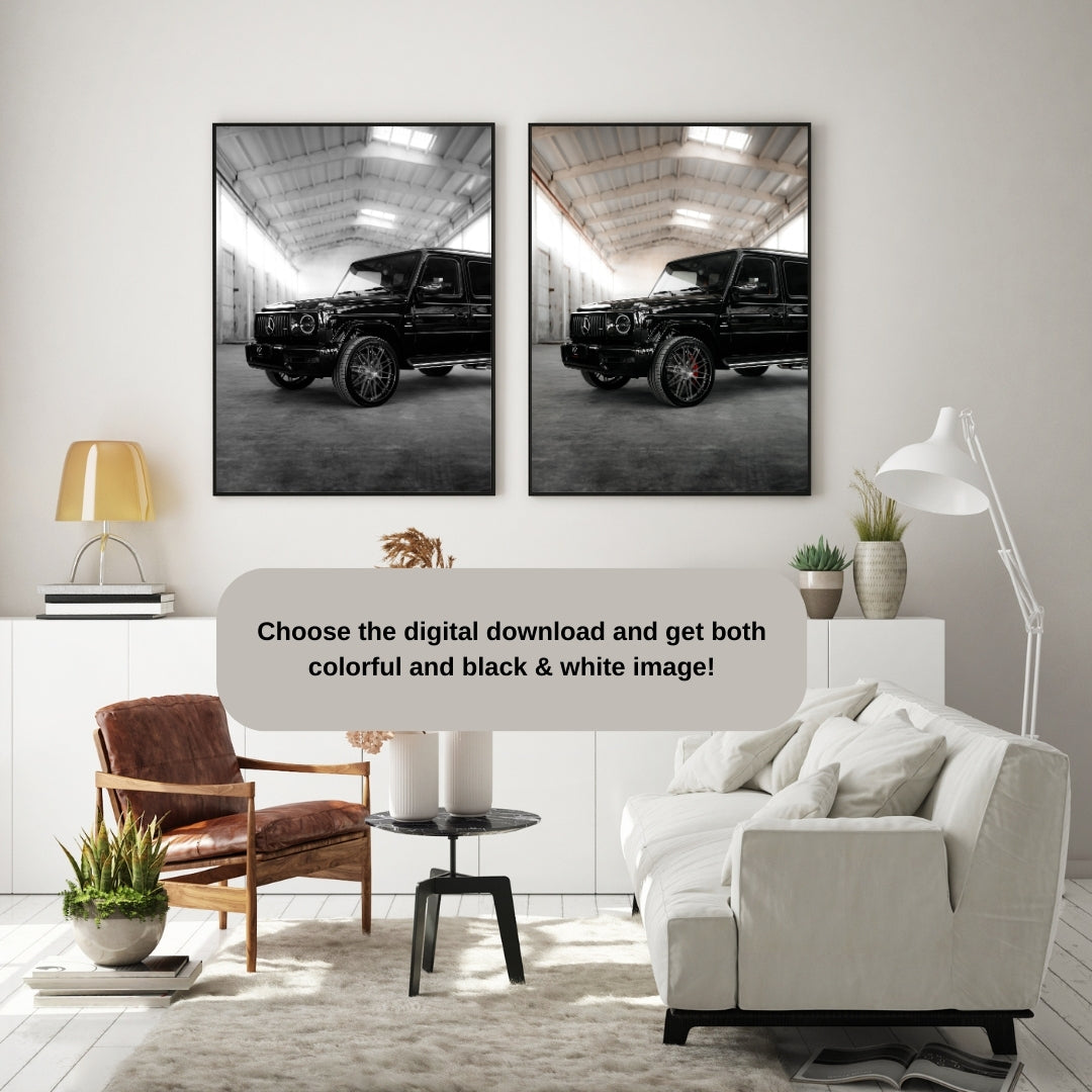 Mercedes G-Wagon Poster