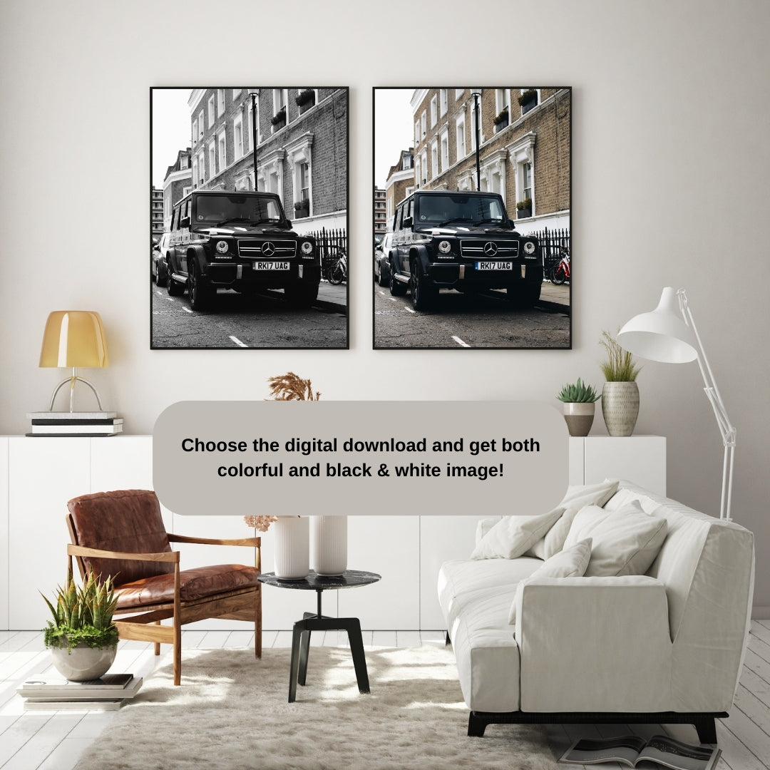 Mercedes G-Wagon Poster