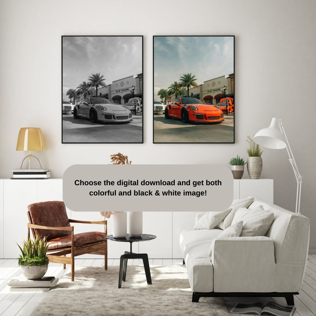 Porsche 911 GT3 RS Poster