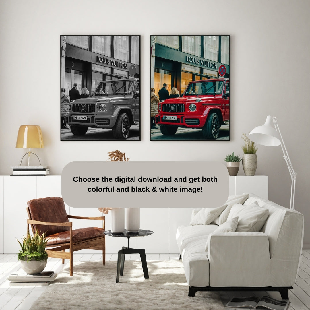 Mercedes G-Wagon Poster