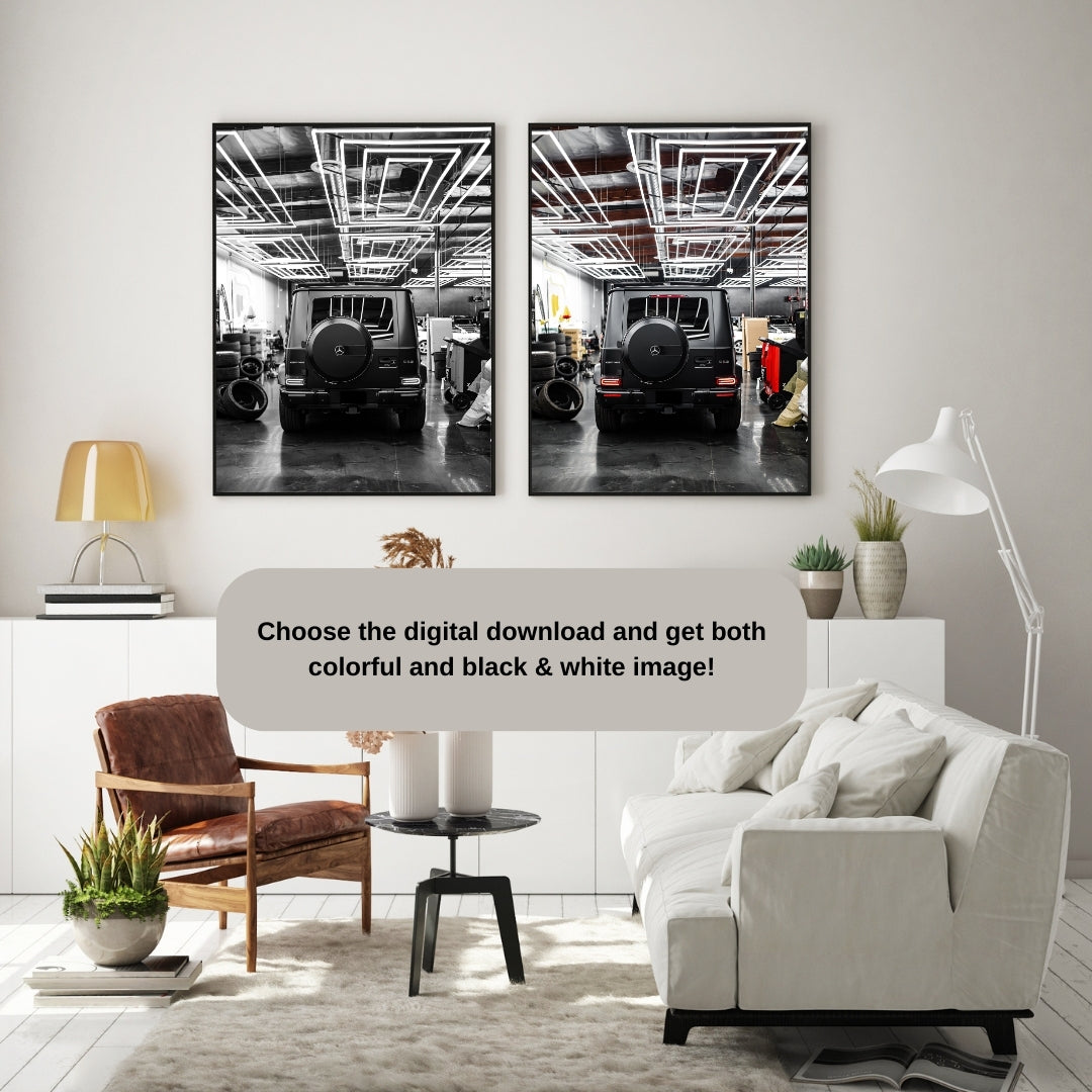 Mercedes G-Wagon Poster