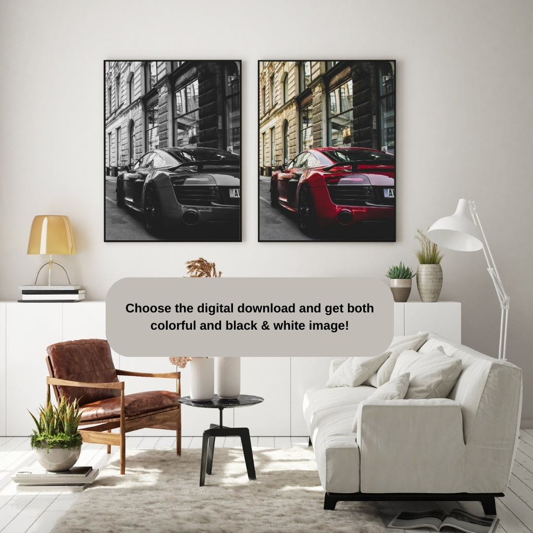 Audi R8 Poster