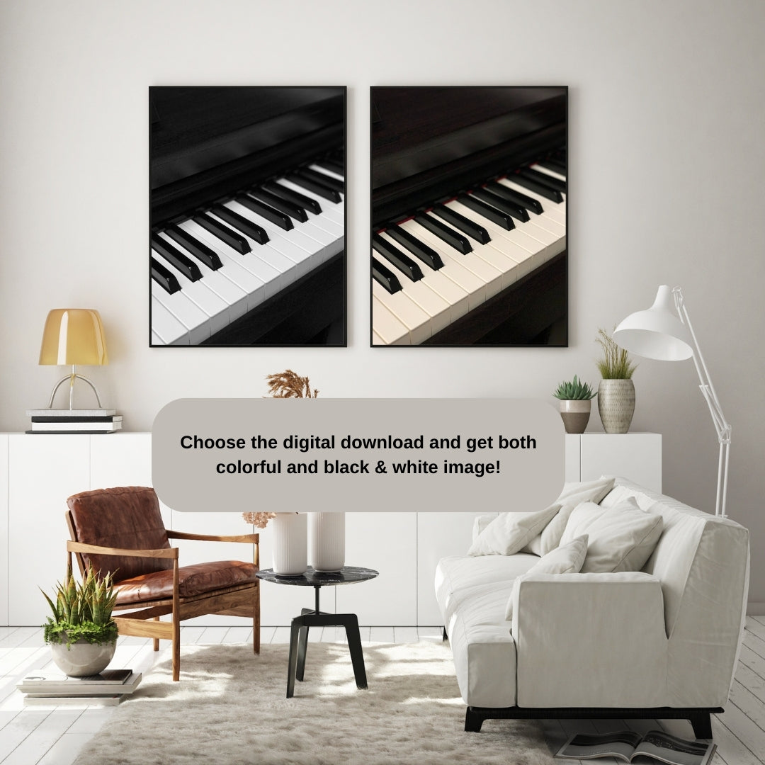 Piano Poster