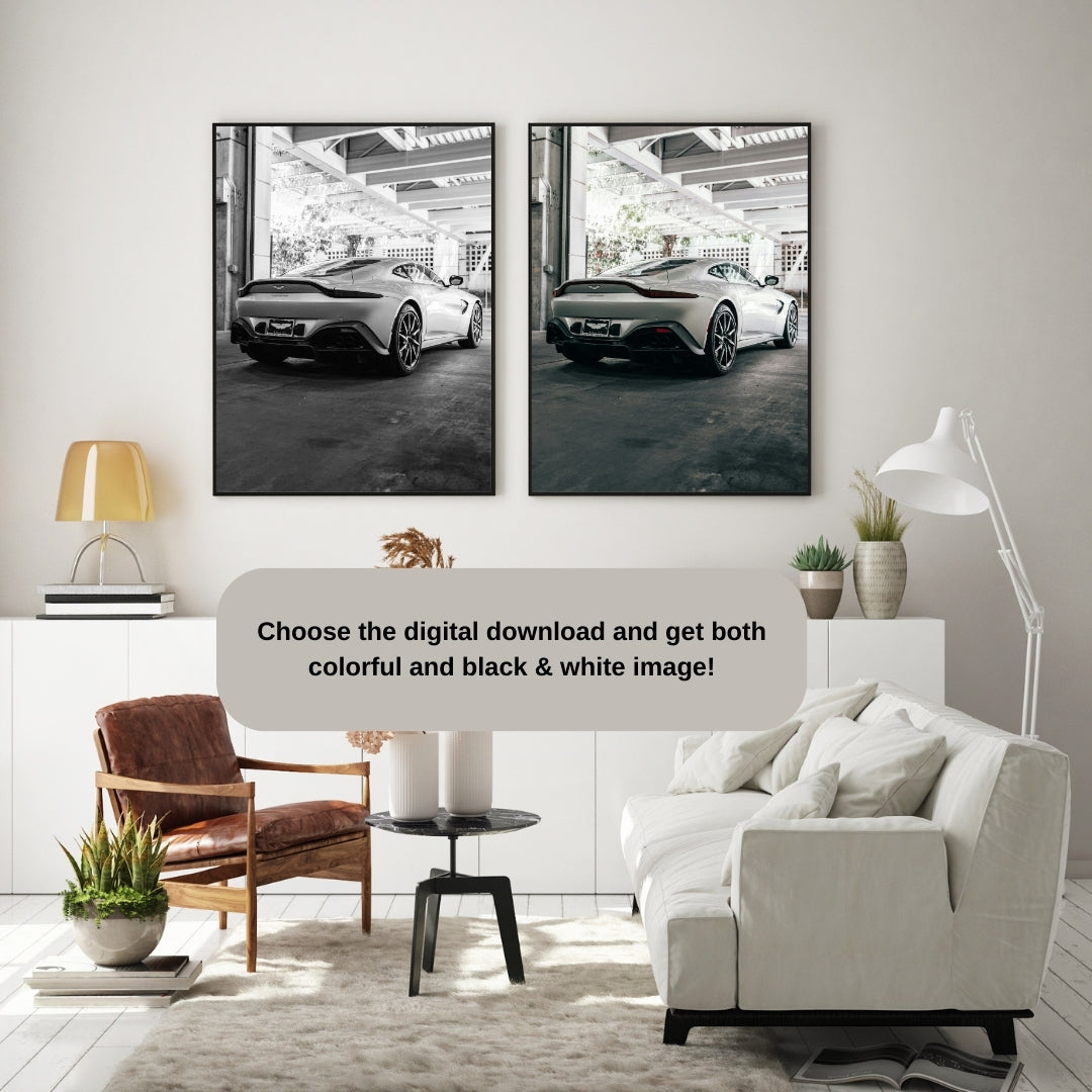 Aston Martin Vantage Poster