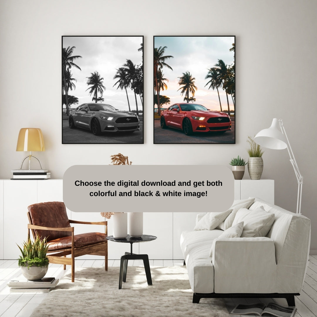 Ford Mustang Poster