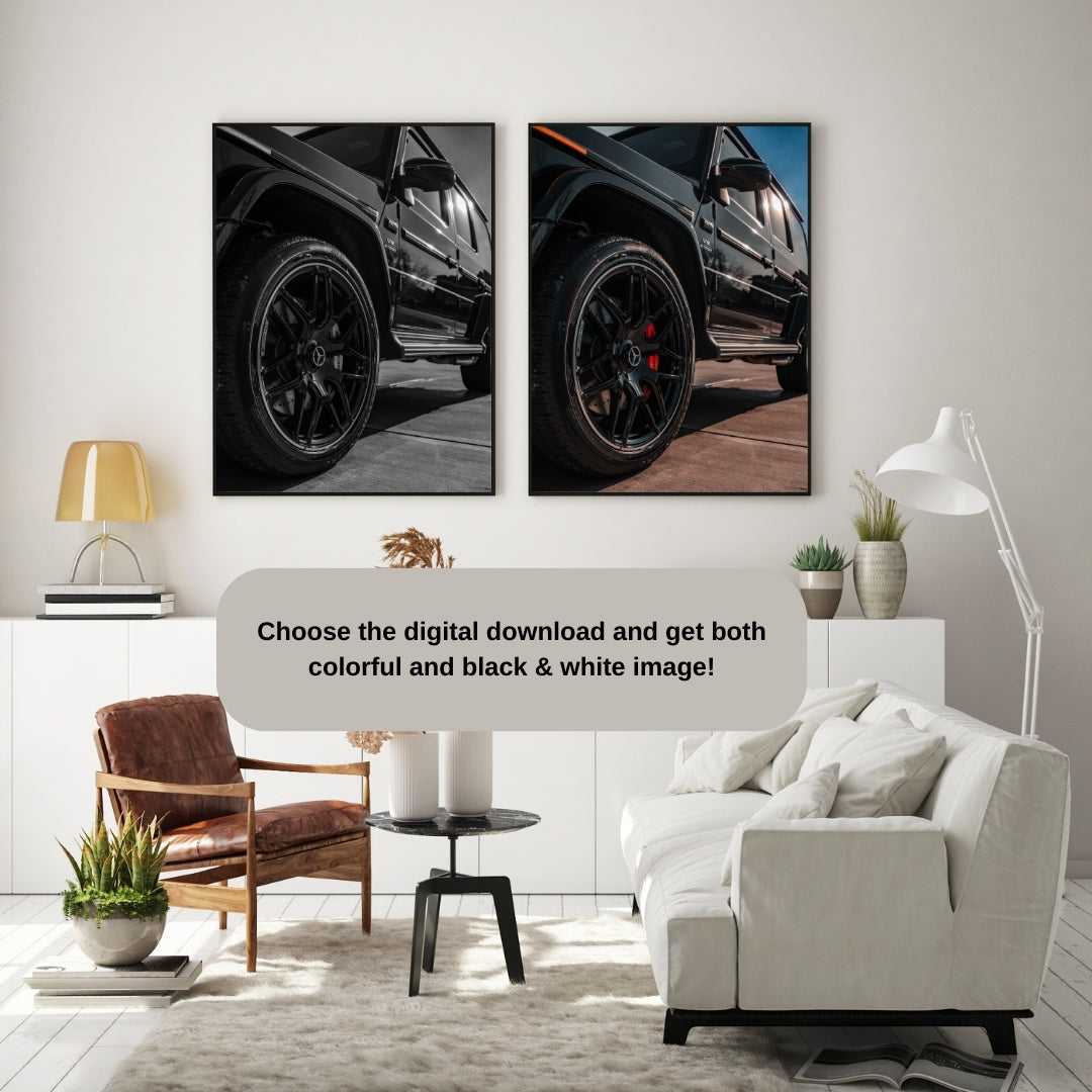 Mercedes G-Wagon Poster