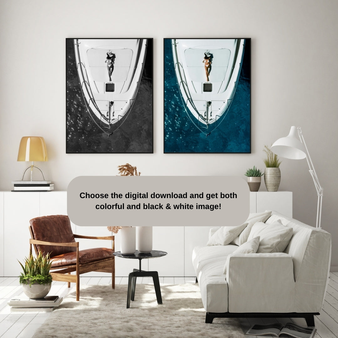 Yacht Poster