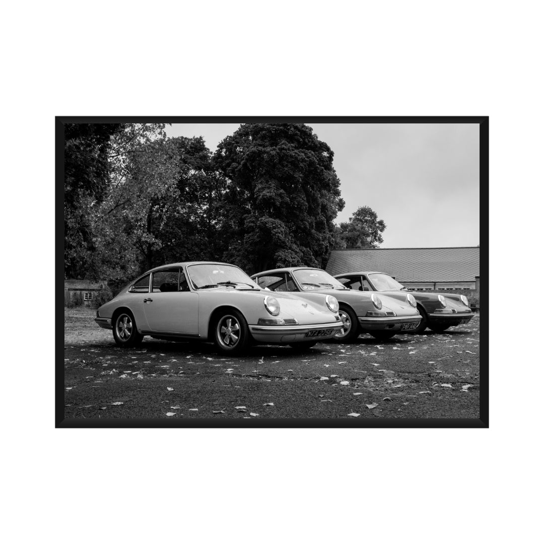 Vintage Porsche Poster