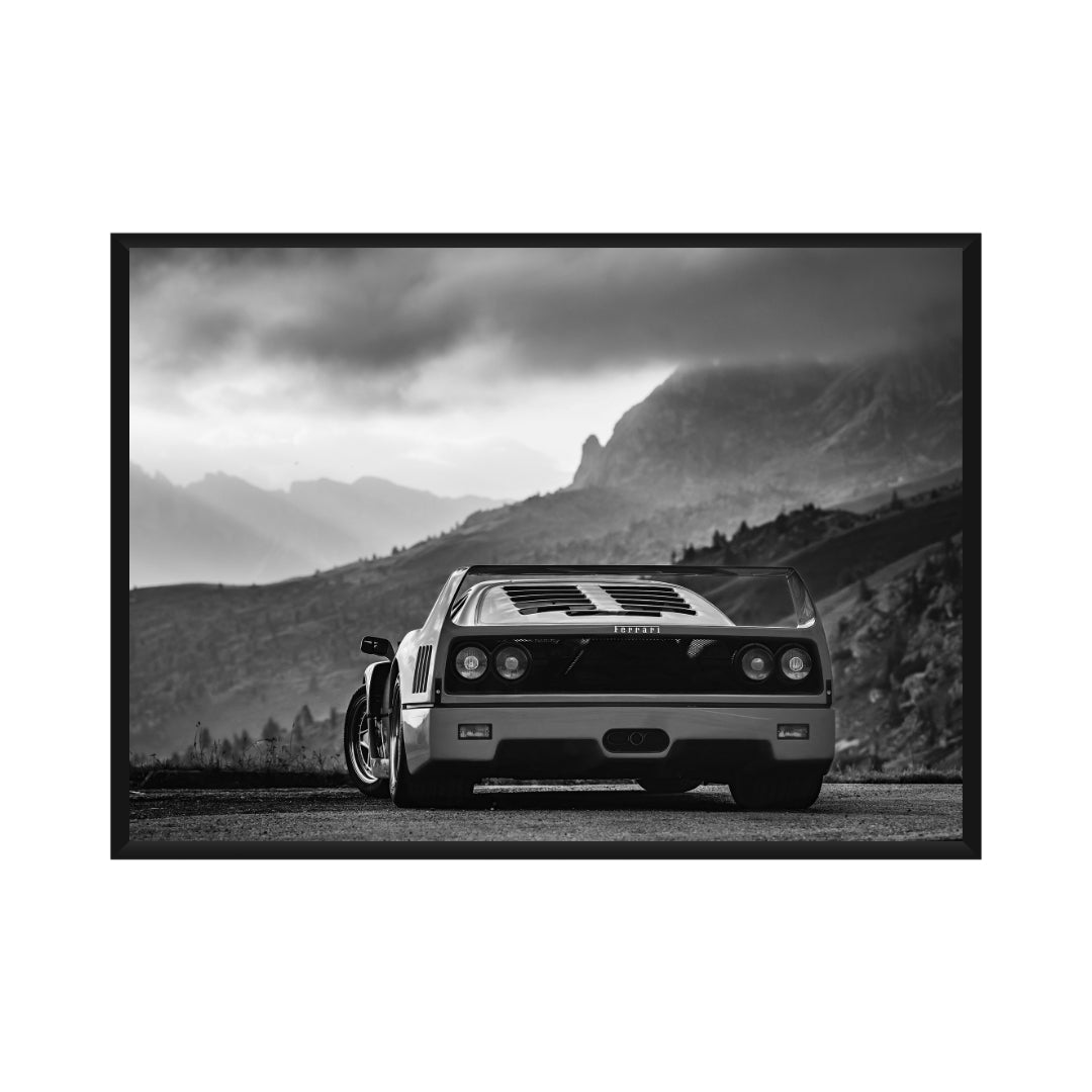 Ferrari F40 Poster