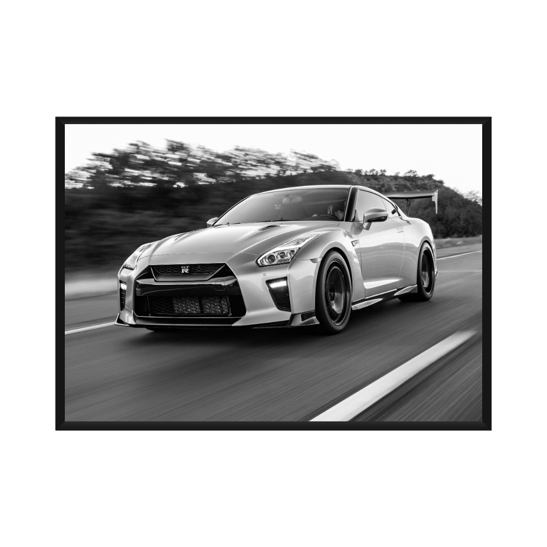 Vintage Nissan GTR Poster