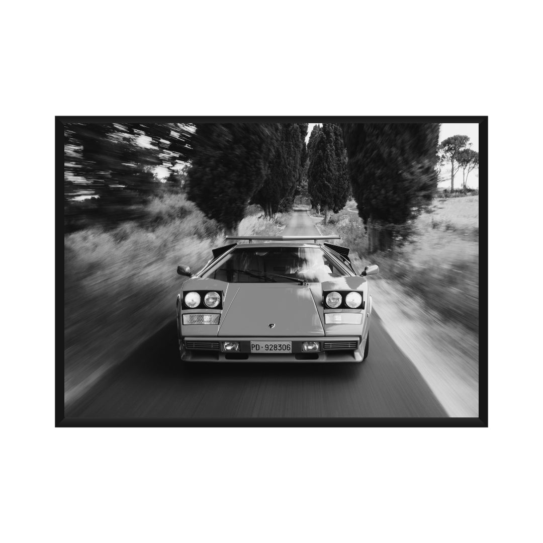 Lamborghini Countach Poster