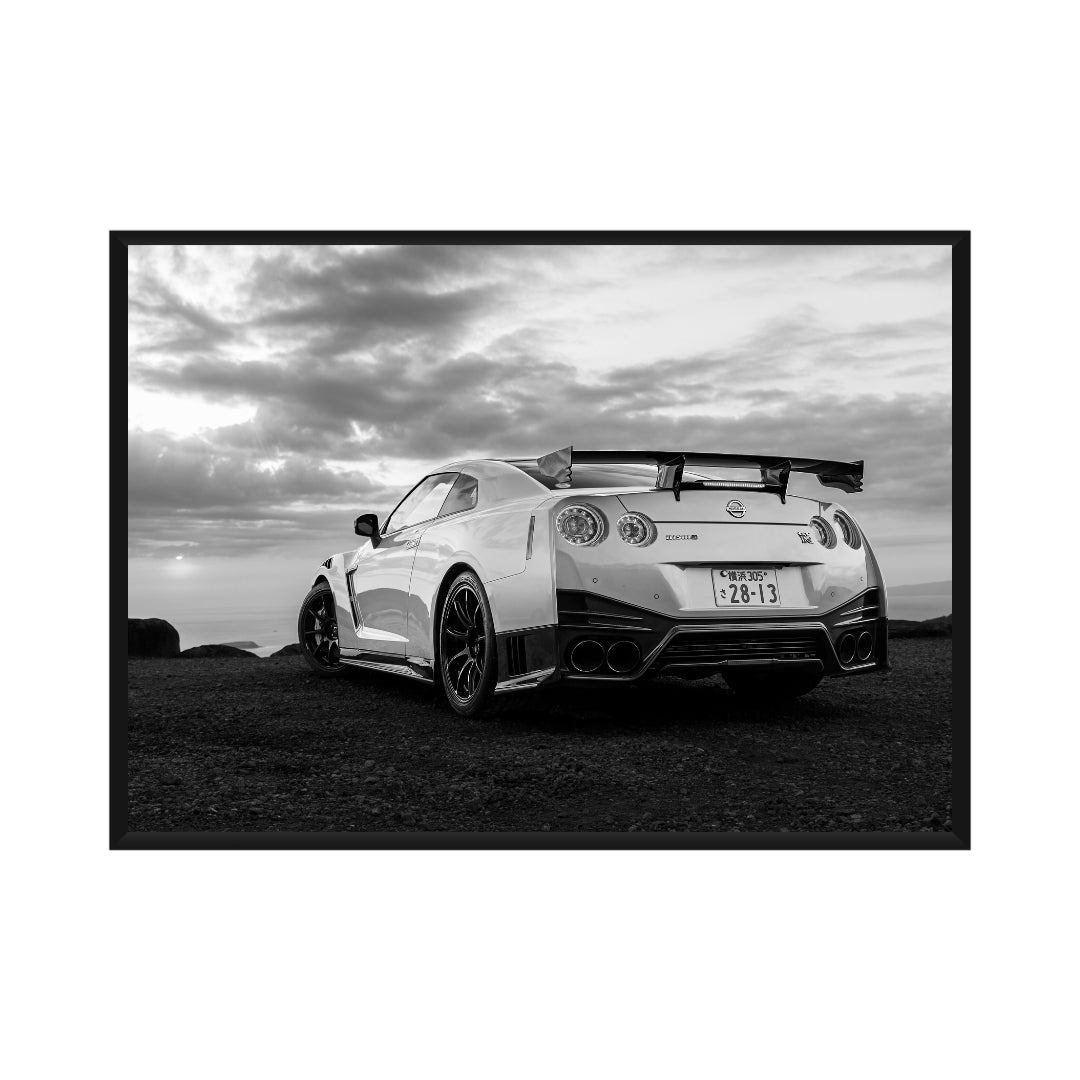 Nissan GTR Poster