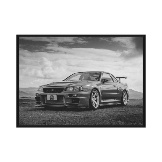 Nissan GTR Poster