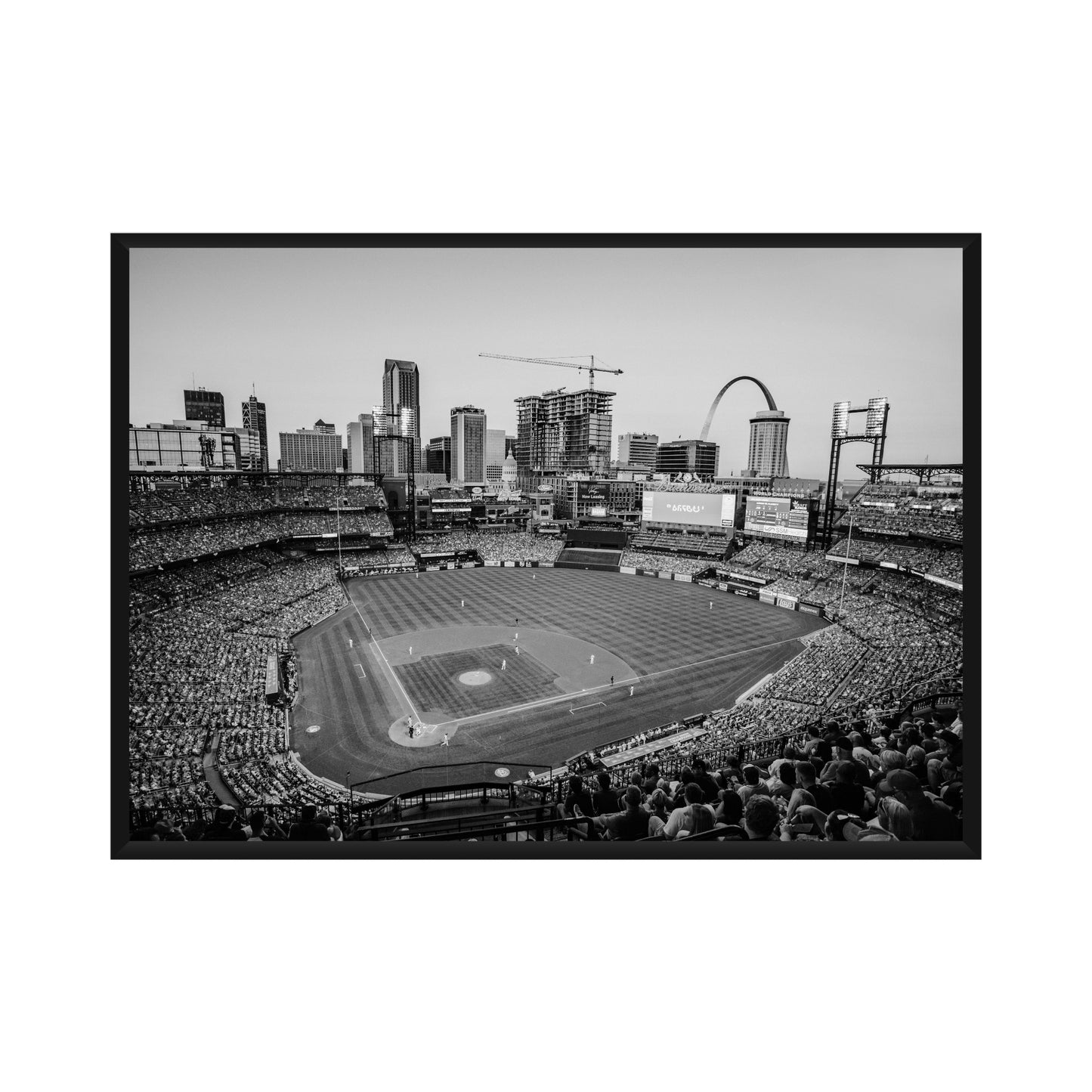 Busch Stadium Poster