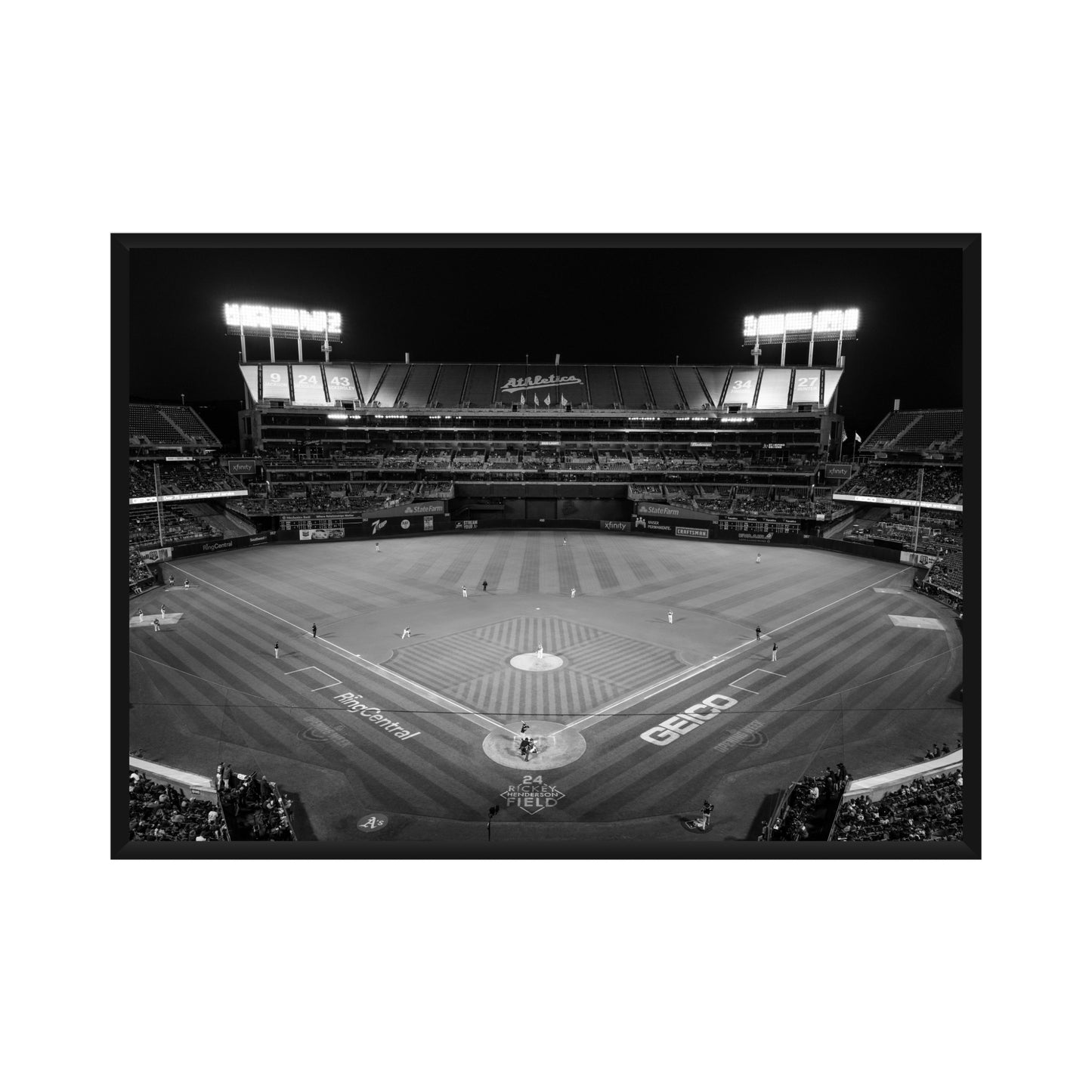 Oakland Coliseum Poster